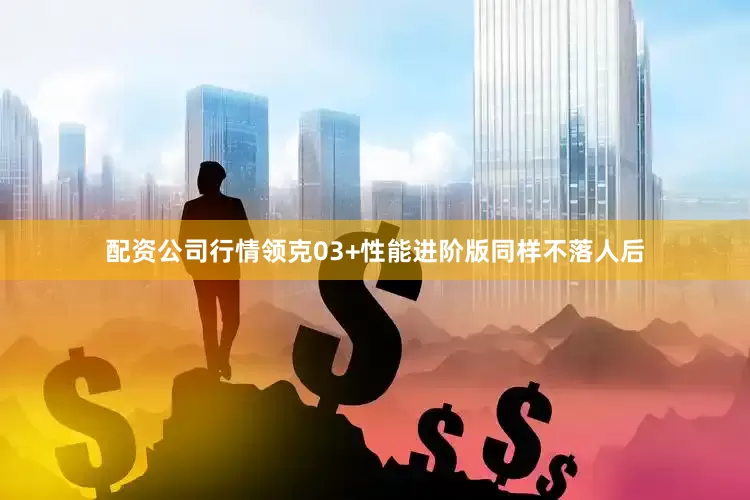 配资公司行情领克03+性能进阶版同样不落人后