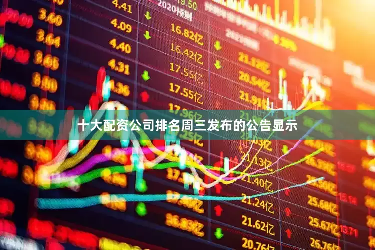 十大配资公司排名　　周三发布的公告显示